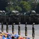 70. évfordulós felvonulás Pekingben.  A győzelem napja Kínában.  A felvonuláson új katonai felszereléseket mutatnak be